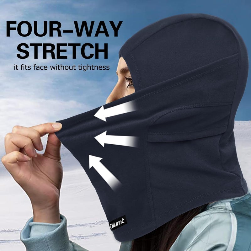 Oliumt Balaclava Ski Mask, Warm, Breathable & Lightweight, Full Coverage Fleece Winter Face Mask for Men & Women - Image 5